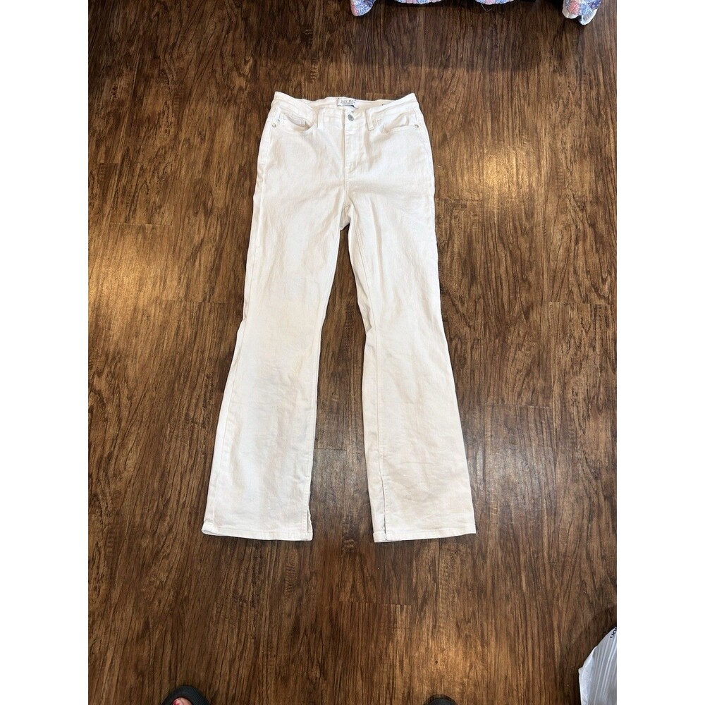 Judy Blue White Bootcut Jeans Women’s 9/29 (29x31) High Rise Denim Pants